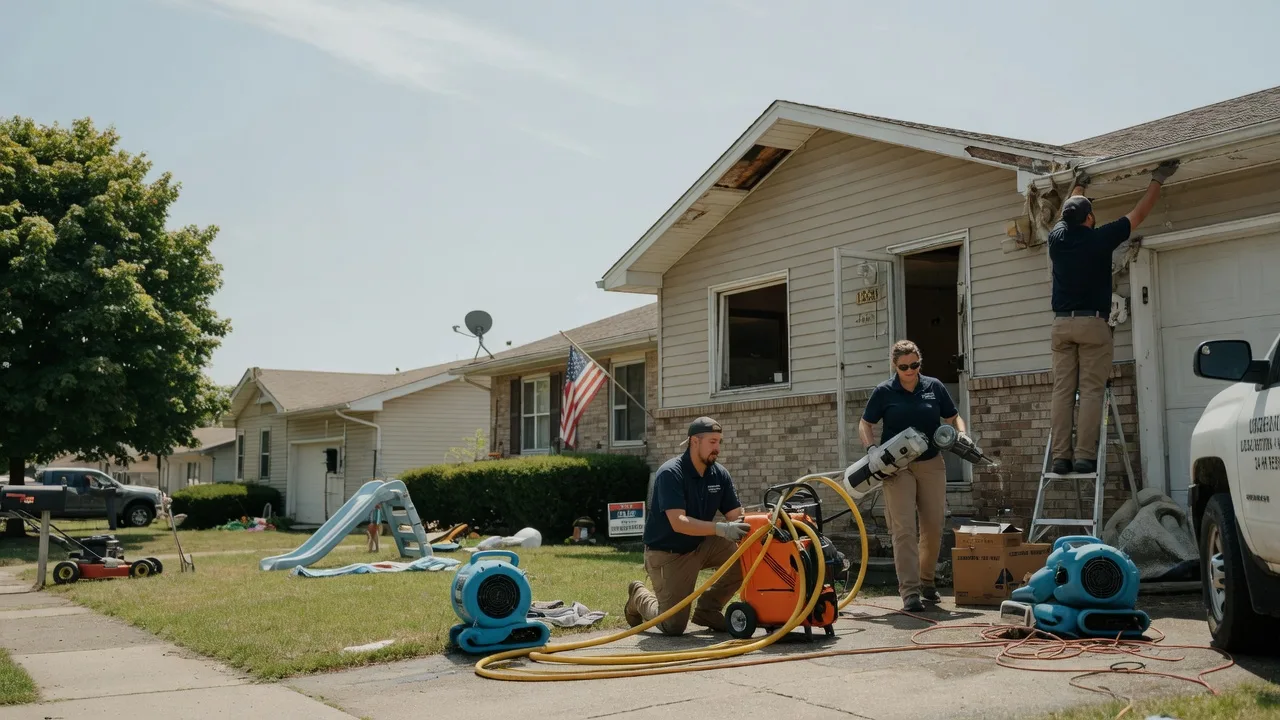 Water Damage Restoration in Bridgeton, IN near me